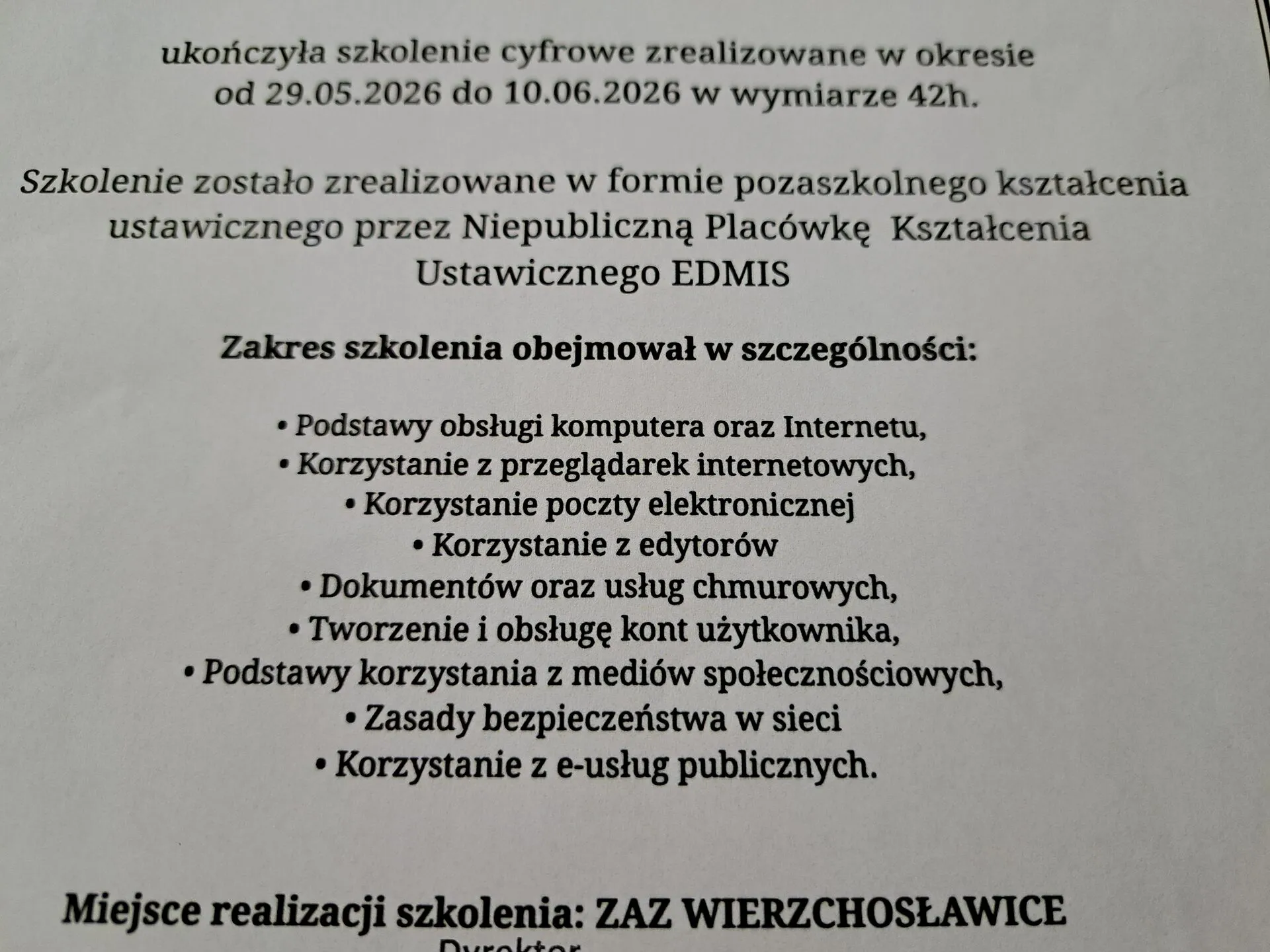 Szkolimy się i zdobywamy kolejne cenne umiejętności — zdjęcie 2